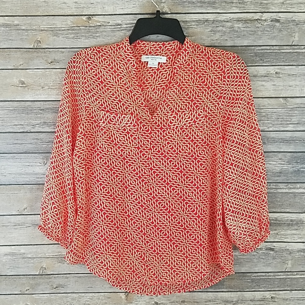 Liz Claiborne Blouse Size Petite Small
